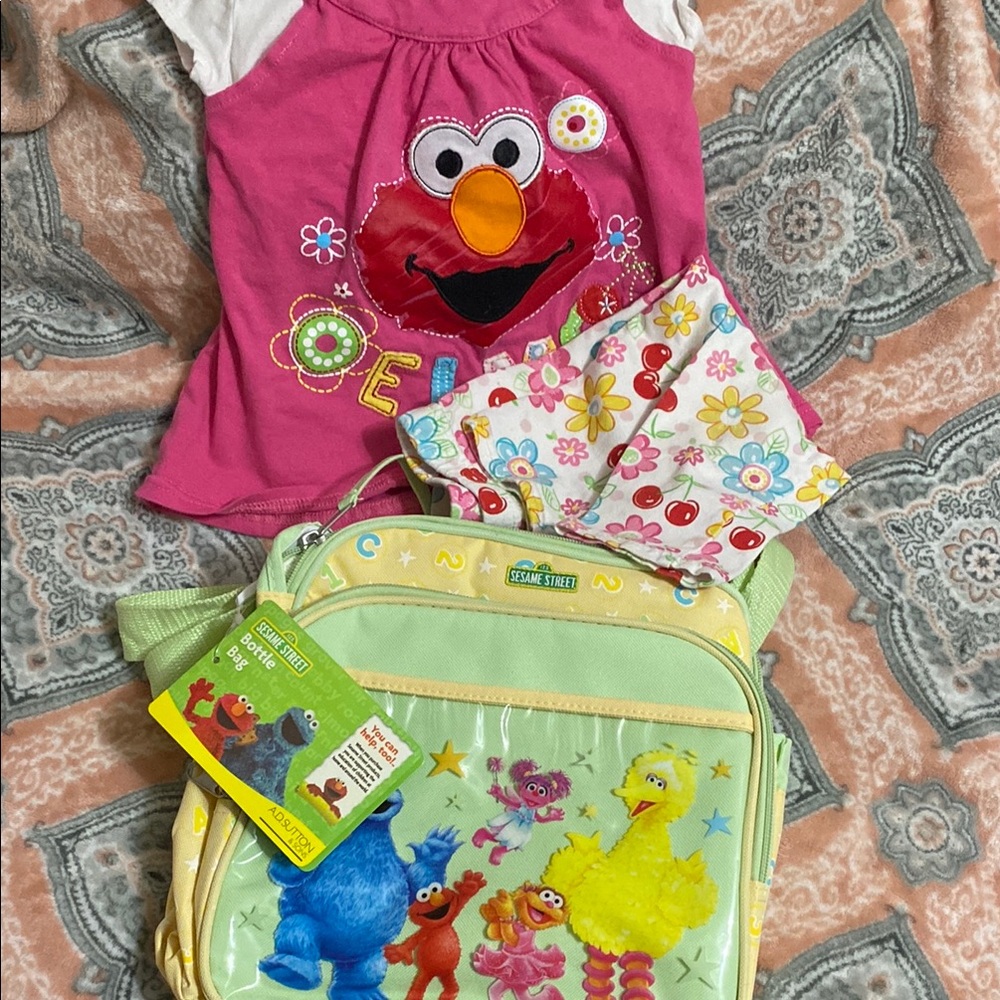 Sesame Street Bottle Bag & Outfit